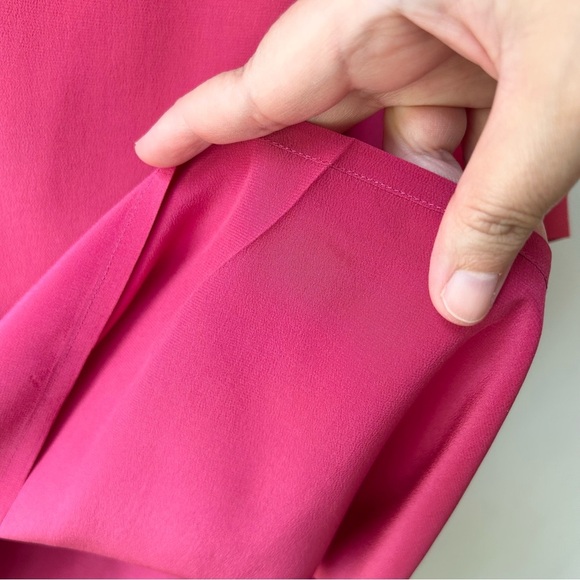 vintage Carole Little for Saint-Tropez West 100% silk button down blouse - Picture 8 of 8